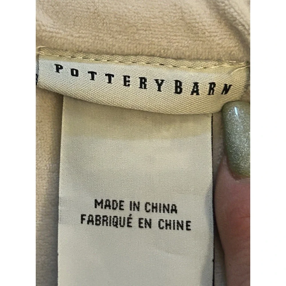 Pottery Barn Fawn Print Plush Fluffy Throw Blanket 58